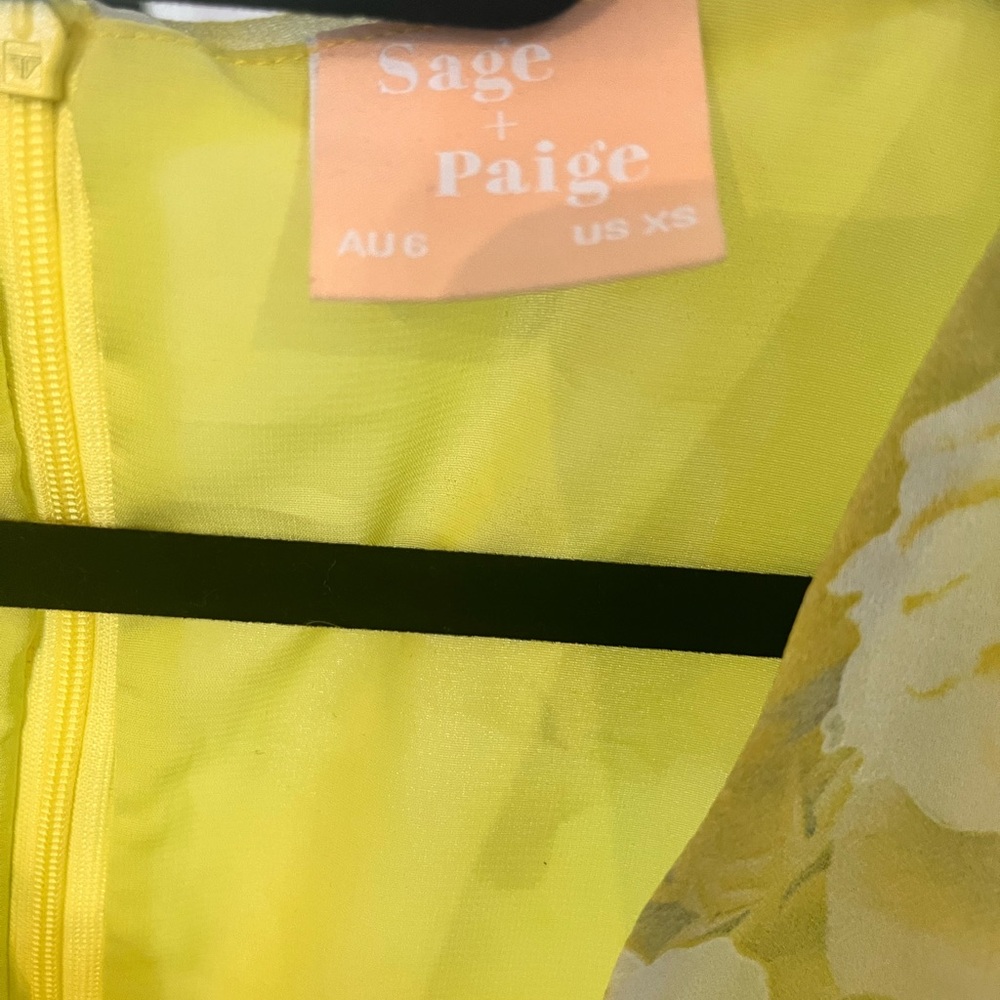 Yellow Midi Dress